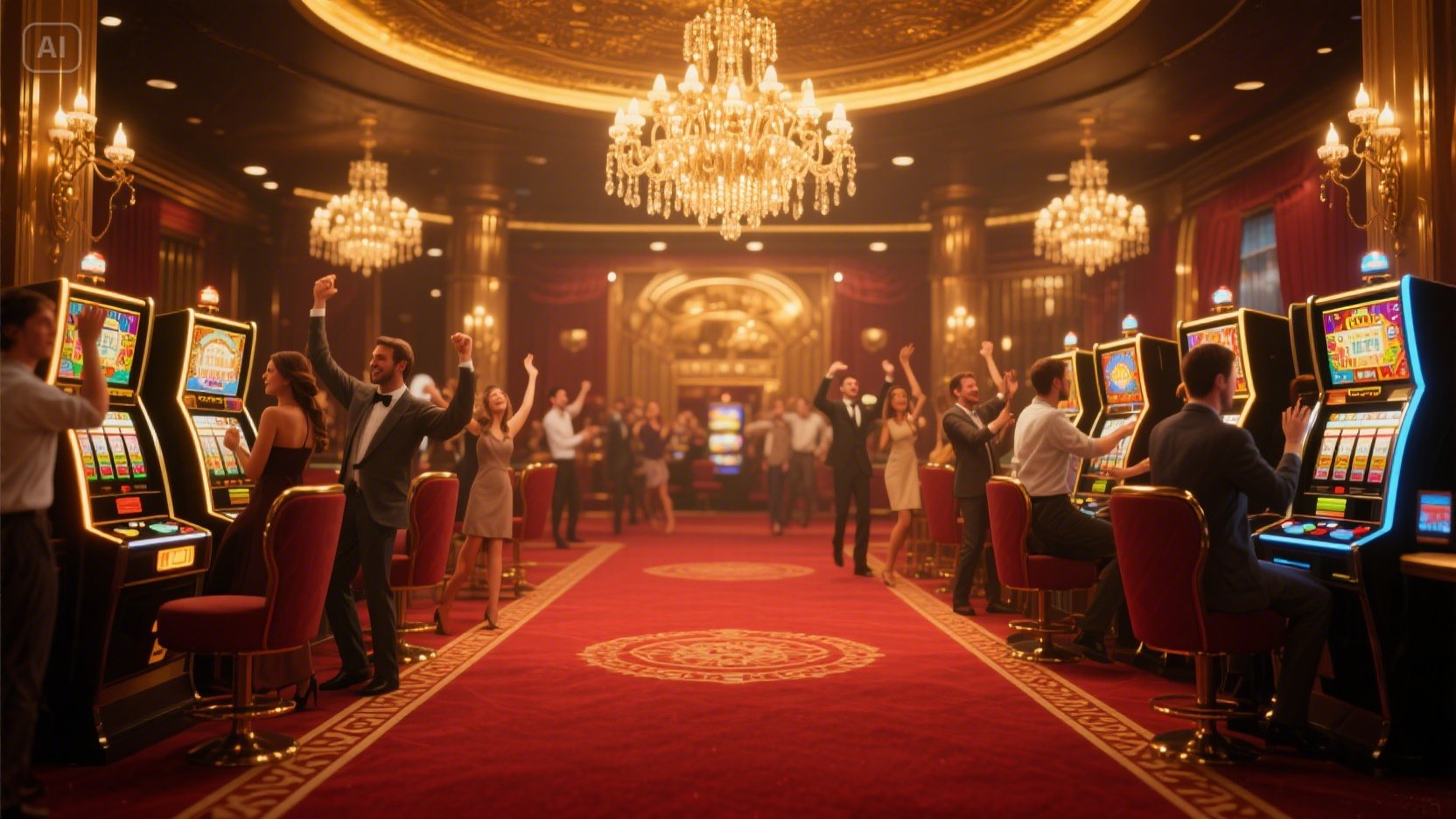 Casino Mega Moolah desktop and mobile interfaces